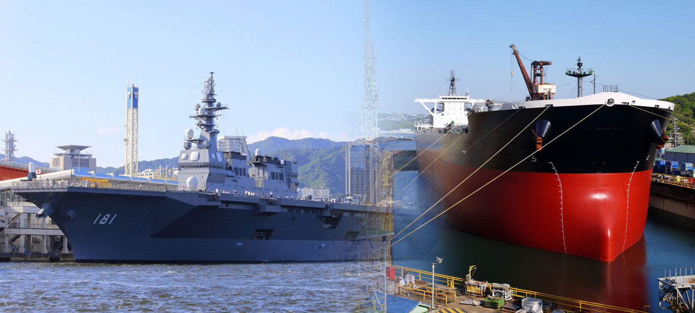 自衛艦&タンカー